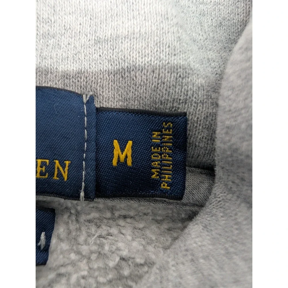 Polo Ralph Lauren Performance‎ Hoodie Women's M Full Zip Gray Embroidered Logo